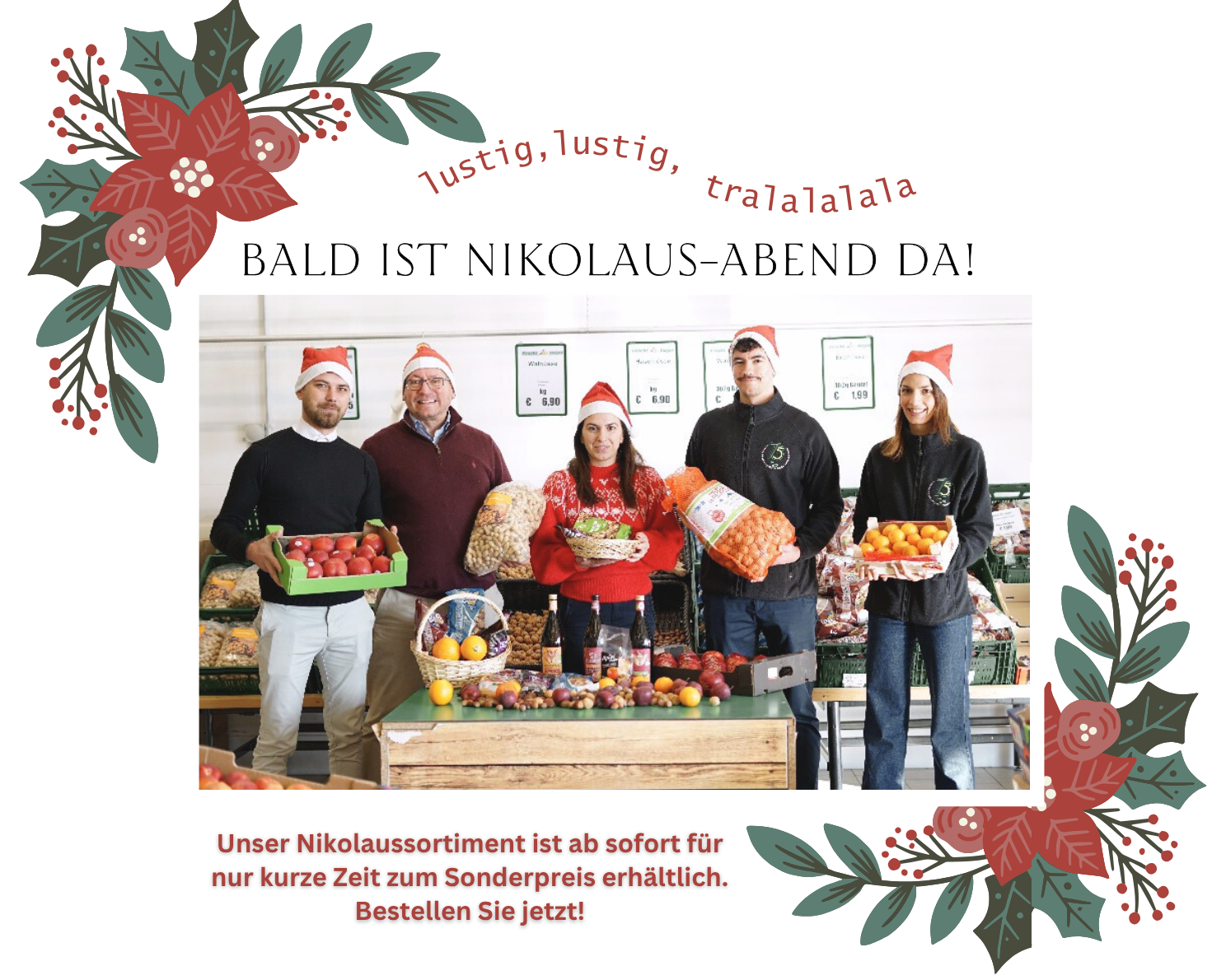 Nikolausaktion 2025 präsentiert vom Fruchthof-Nagel-Team